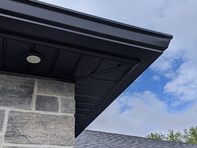 Soffit and fascia installation, roofline repair, home exterior maintenance
